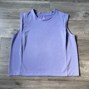 Athleta Women’s Seasoft Tank Sweatshirt Lavender Purple Plus - Size 1X